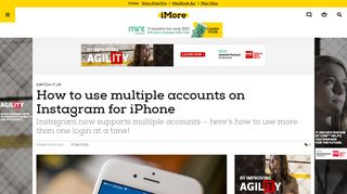 How to use multiple accounts on Instagram for iPhone | iMore