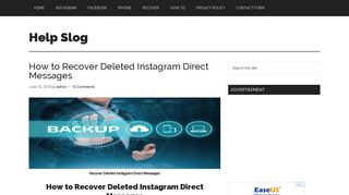 How to Recover Deleted Instagram Direct Messages