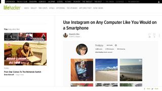Use Instagram on Any Computer Like You Would on a Smartphone