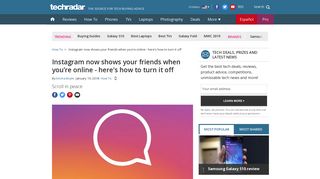 Instagram now shows your friends when you're online - here's how to ...