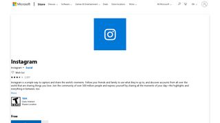 Get Instagram - Microsoft Store