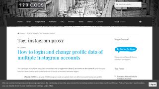 instagram proxy Archives - 123 Accs