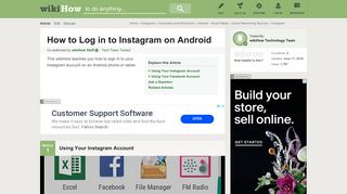 How to Log in to Instagram on Android: 8 Steps (with Pictures)