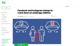 Facebook and Instagram change to crack down on underage children ...