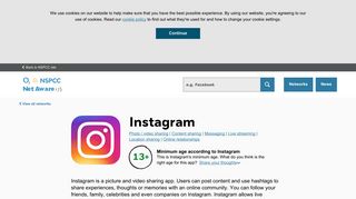 Instagram: a guide for parents | Net Aware