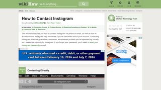 4 Ways to Contact Instagram for Support | wikiHow