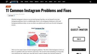 11 Common Instagram Problems and Fixes - Gotta Be Mobile