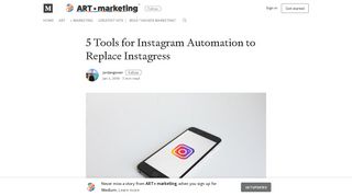 5 Tools for Instagram Automation to Replace Instagress
