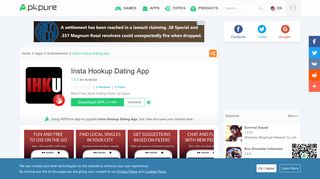 Insta Hookup Dating App for Android - APK Download - APKPure.com