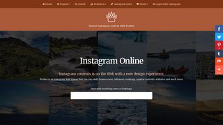 Picdeer: Instagram Online Viewer