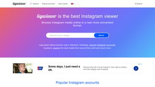 Ligaviewer is the best Instagram viewer