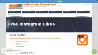 Get Free Instagram Likes (20 Likes Everyday!) | SocialProof