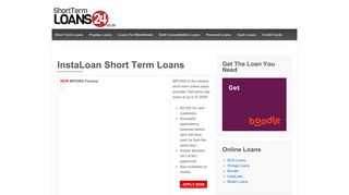 InstaLoan Short Term Loans - ShortTermLoans24