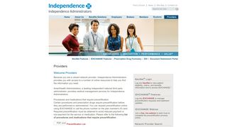Independence Administrators – Providers - ibxtpa