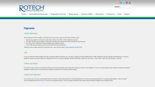 Rotech Healthcare – Make a Payment