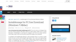{*InstaMessage for PC*} free Download (Windows 7| 8|Mac)