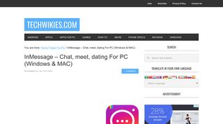 InMessage – Chat, meet, dating For PC (Windows & MAC ...
