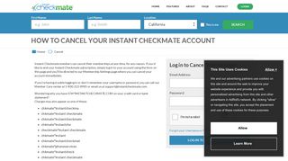 Instant Checkmate Cancellation | Cancel Instant Checkmate ...