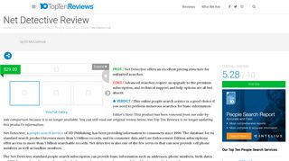 Net Detective Review - Pros, Cons and Verdict - Top Ten Reviews