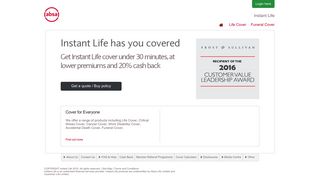Instant Life: Online Life Insurance