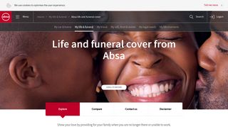Absa | Life and funeral cover