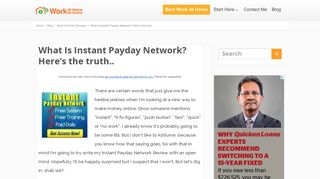 What Is Instant Payday Network? Here's the truth..