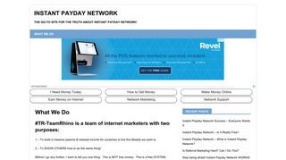 Instant Payday Network – The Go-To site for the truth about Instant ...