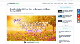 Best Credit Card Offers, Sign-up Bonuses, And Deals For February ...
