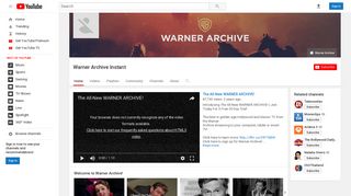 Warner Archive Instant - YouTube