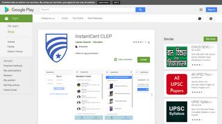 InstantCert CLEP - Apps on Google Play
