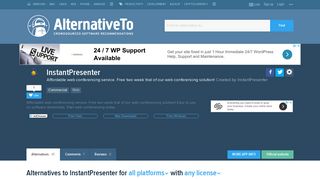 InstantPresenter Alternatives and Similar Websites and Apps ...