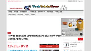 How to configure CP Plus DVR Setup for Live view from internet