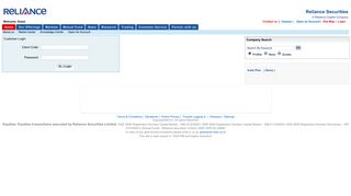 RelianceMoney Custlogin