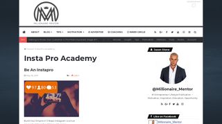 Insta Pro Academy Archives - Millionaire Mentor
