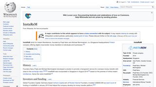 InstaReM - Wikipedia