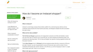 How do I become an Instacart shopper? – Instacart Onboarding