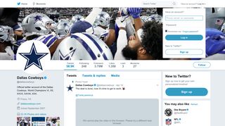 Dallas Cowboys (@dallascowboys) | Twitter