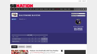 Baltimore Ravens Football News, Schedule, Roster, Stats - SB Nation