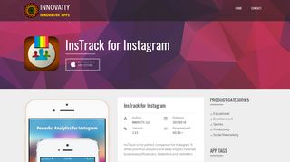 InsTrack for Instagram | INNOVATTY