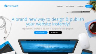 Design & Publish your Website With - InstaWeb ™