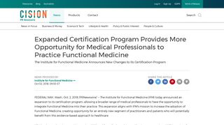 Expanded Certification Program Provides More Opportunity for ...