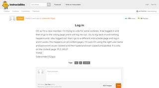 Log in - Instructables