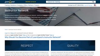 LearnQuest's Instructor Network
