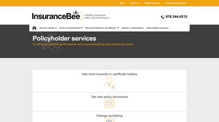 Existing customers | InsuranceBee