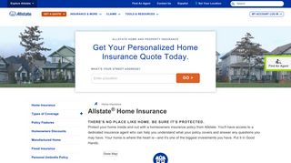Homeowners Insurance: Get a Home Insurance Quote | Allstate