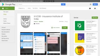 III IC38 - Insurance Institute of India – Apps on Google Play