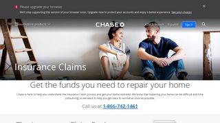Insurance Claim | Home Lending | Chase.com