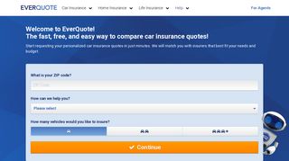 EverQuote: Auto Insurance Quotes Online, Free & Fast