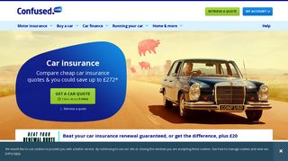 Car insurance - Compare Cheap Quotes at Confused.com