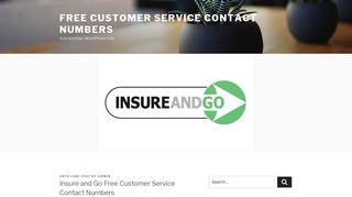 Insure and Go Travel Insurance - Free Customer Service Contact ...